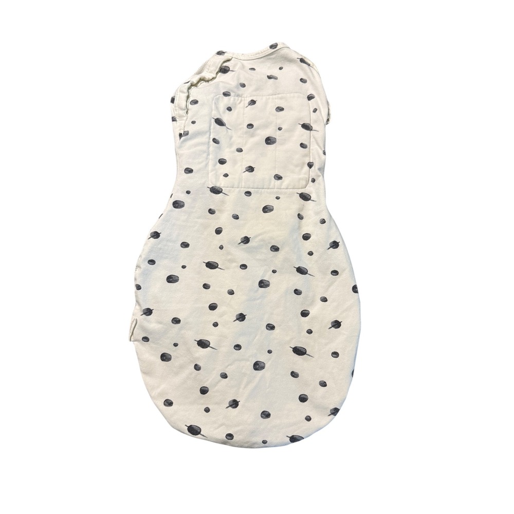 Happiest Baby SNOO Sleep Sack Ivory Planets Size Medium 12-18lbs. White